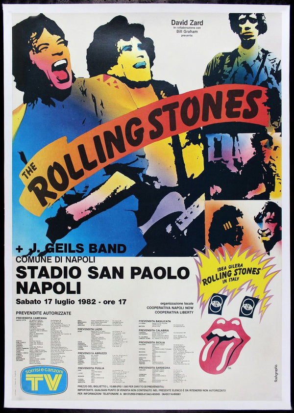 Original ROLLING STONES movie poster