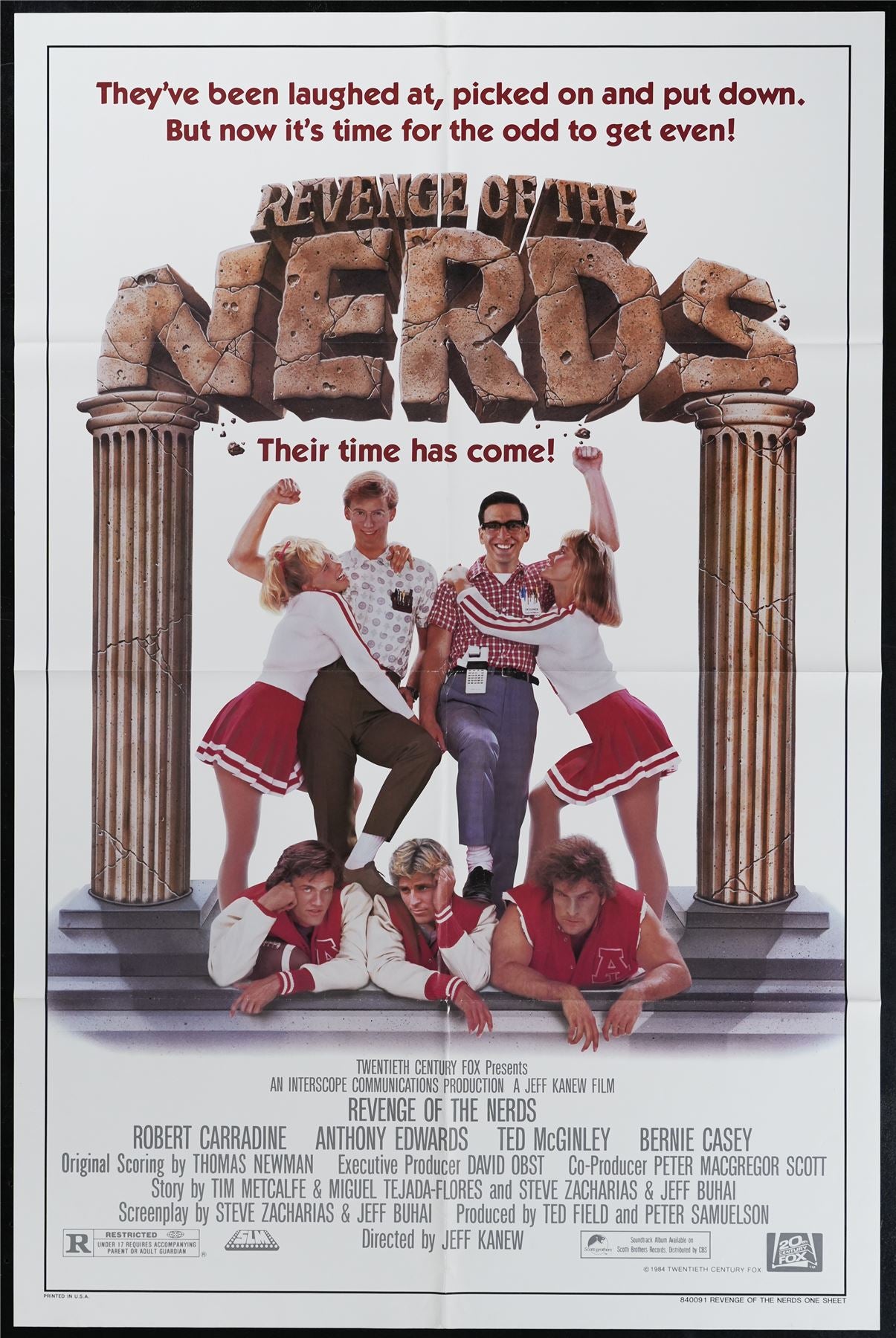 Original Revenge of the Nerds movie poster