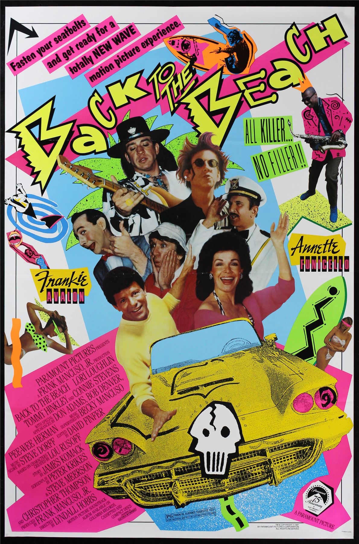 Original Back to the Beach movie poster