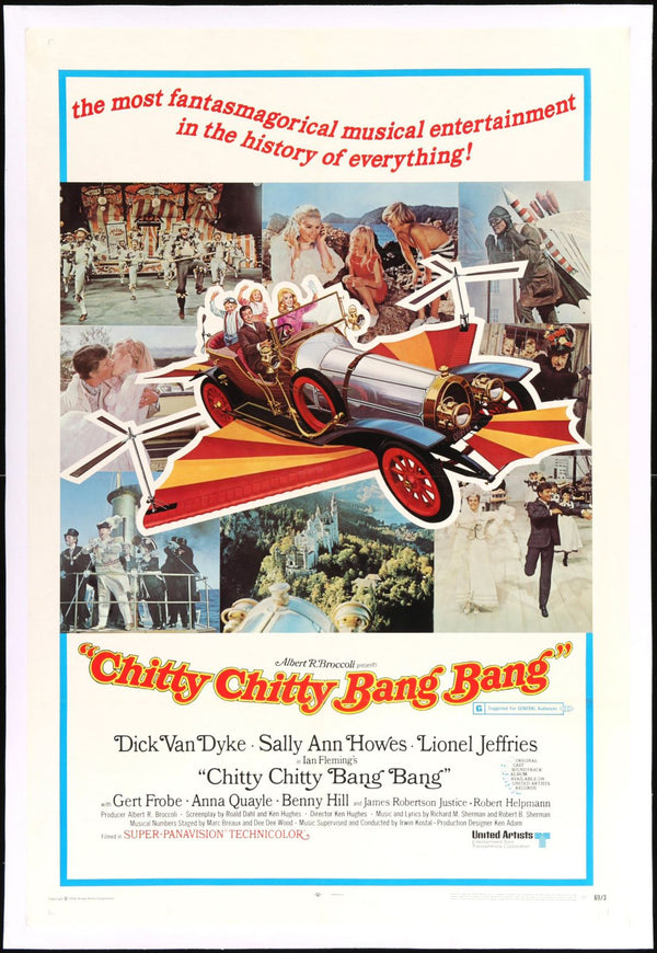 Original Chitty Chitty Bang Bang movie poster