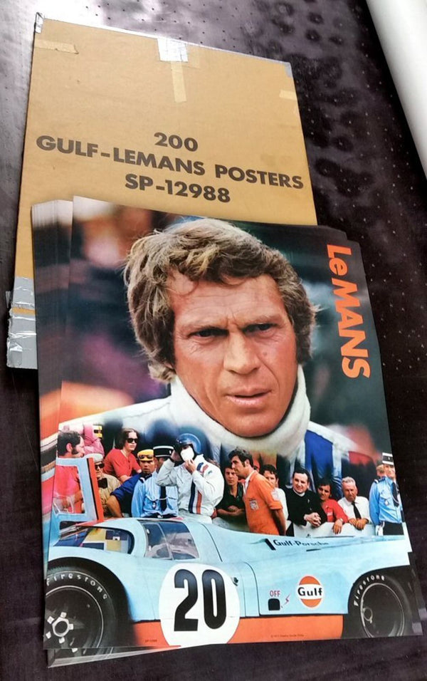 Original Le Mans movie poster