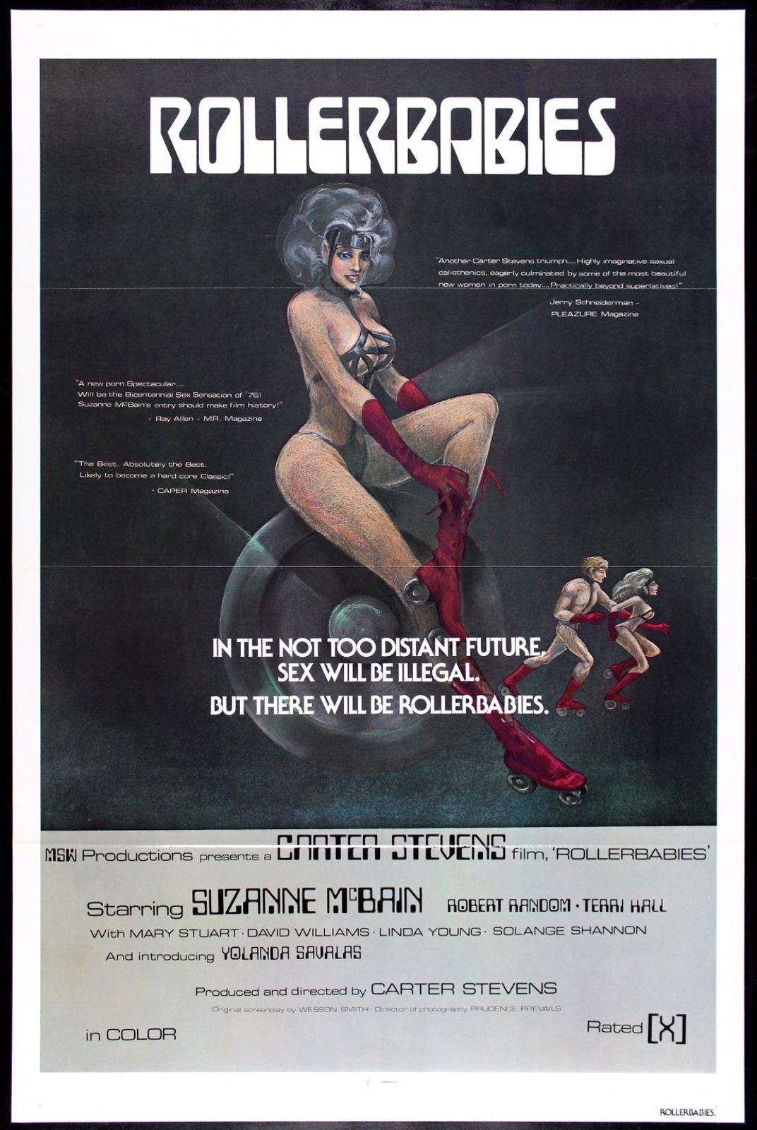 Original ROLLERBABIES movie poster