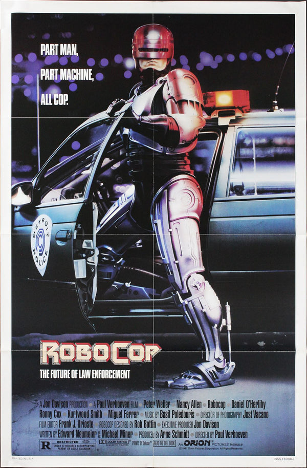 Original Robocop movie poster