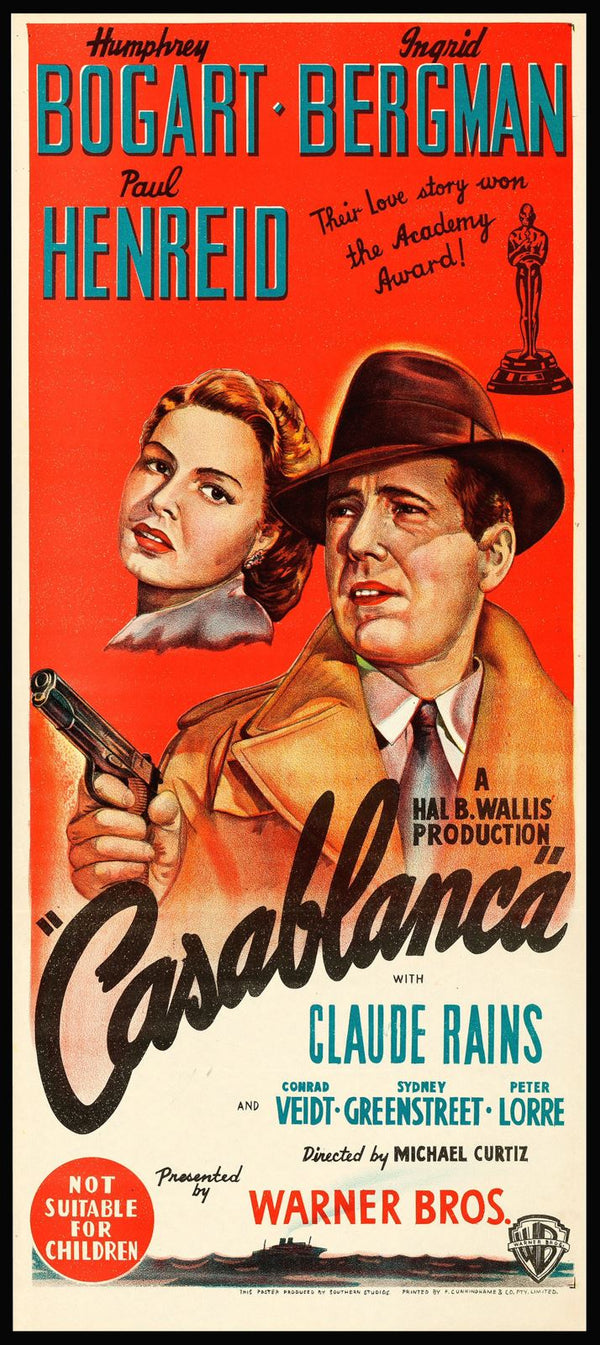 Original Casablanca movie poster