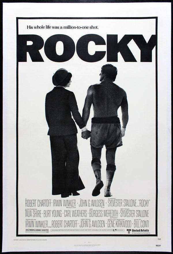 Original Rocky movie poster