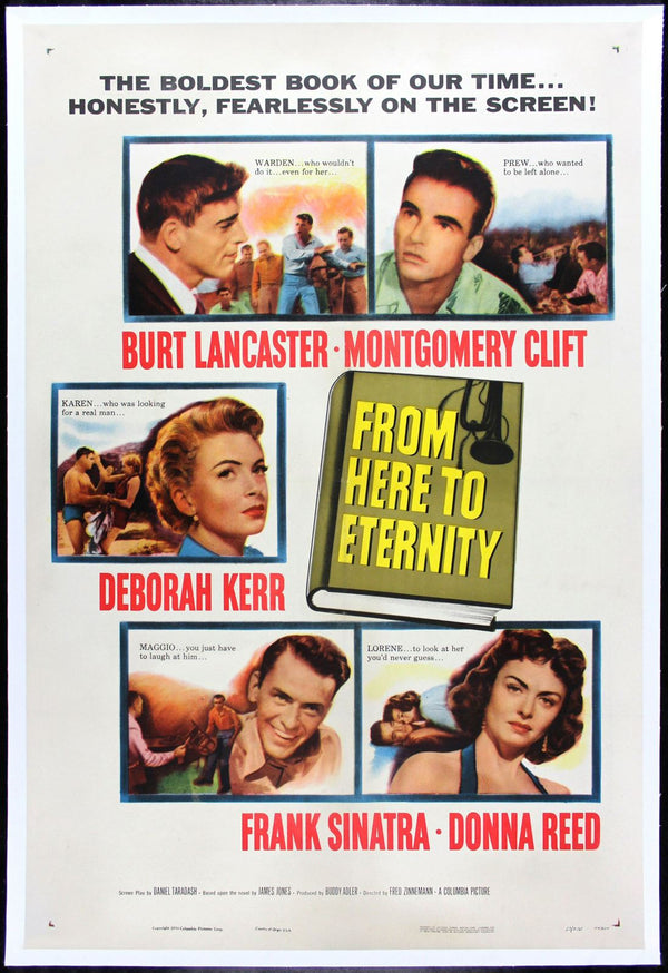Original From Here to Eternity movie poster