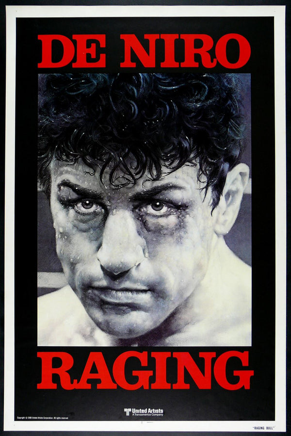 Original Raging Bull movie poster