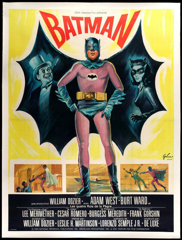 Original Batman movie poster