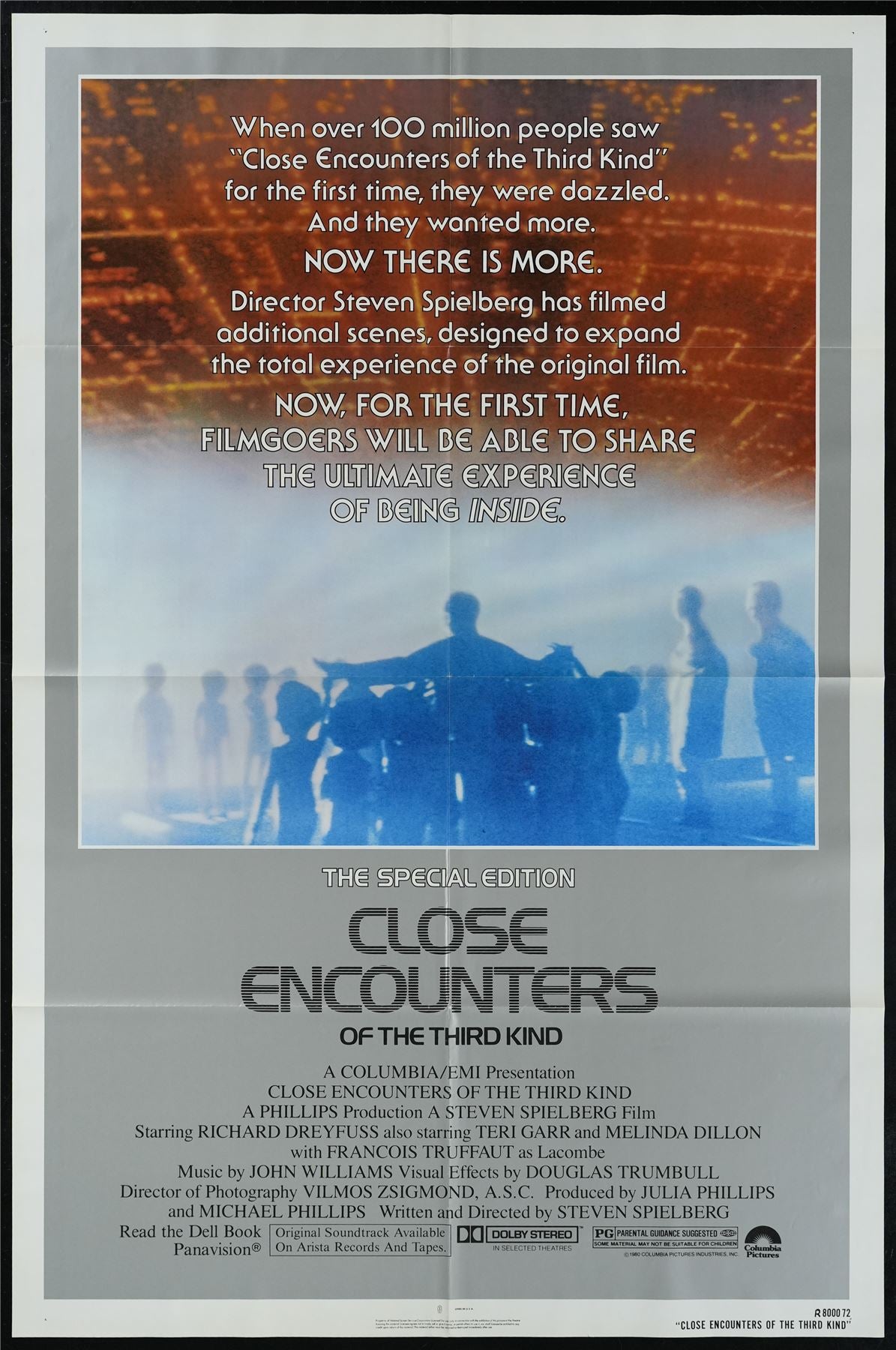 Original Close Encounters of the Third Kind movie poster