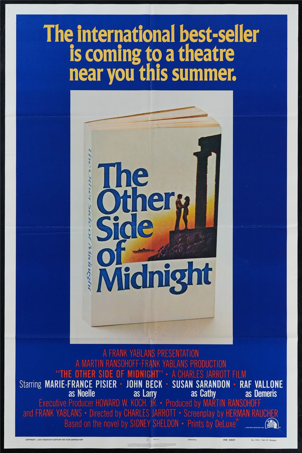 Original The Other Side of Midnight movie poster