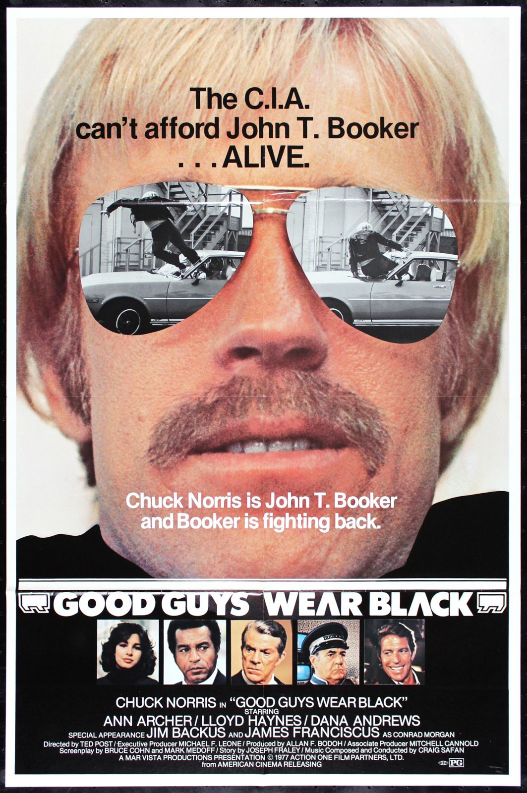 Original Good Guys Wear Black movie poster