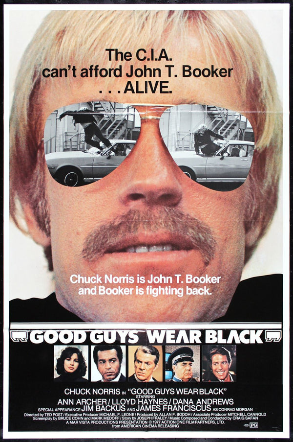 Original Good Guys Wear Black movie poster
