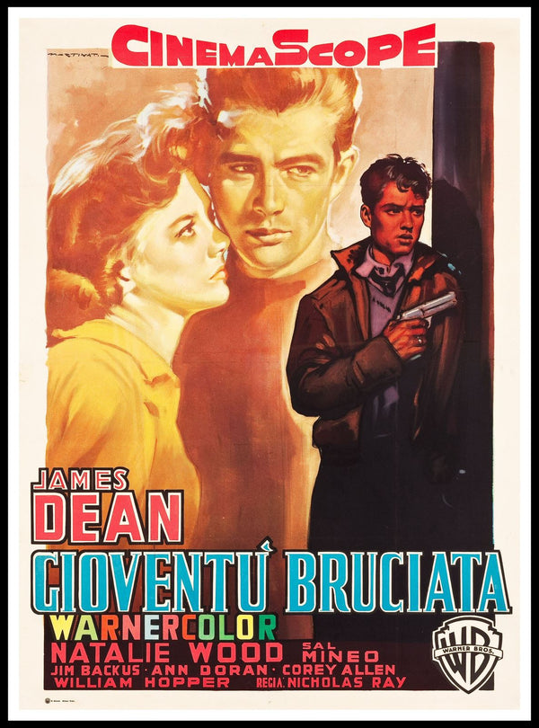 Original Rebel Without a Cause movie poster