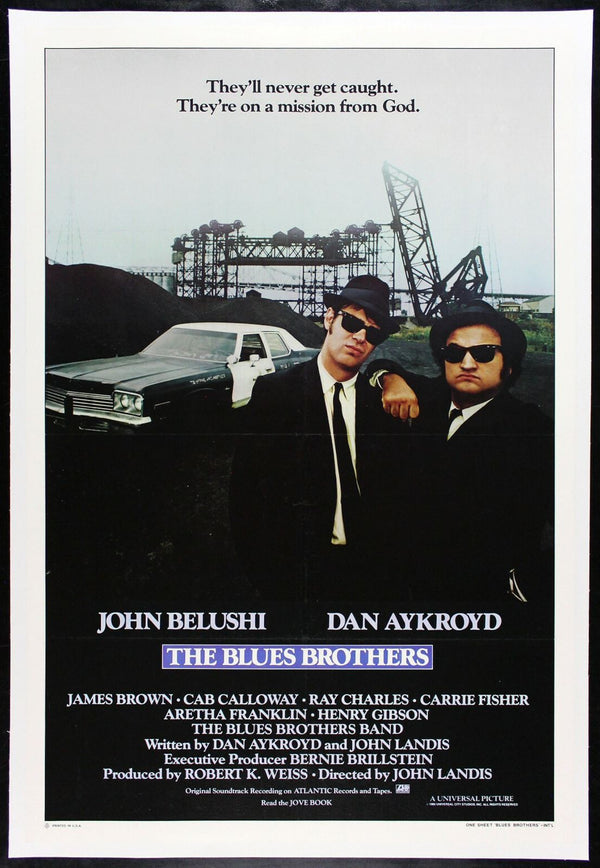 Original The Blues Brothers movie poster