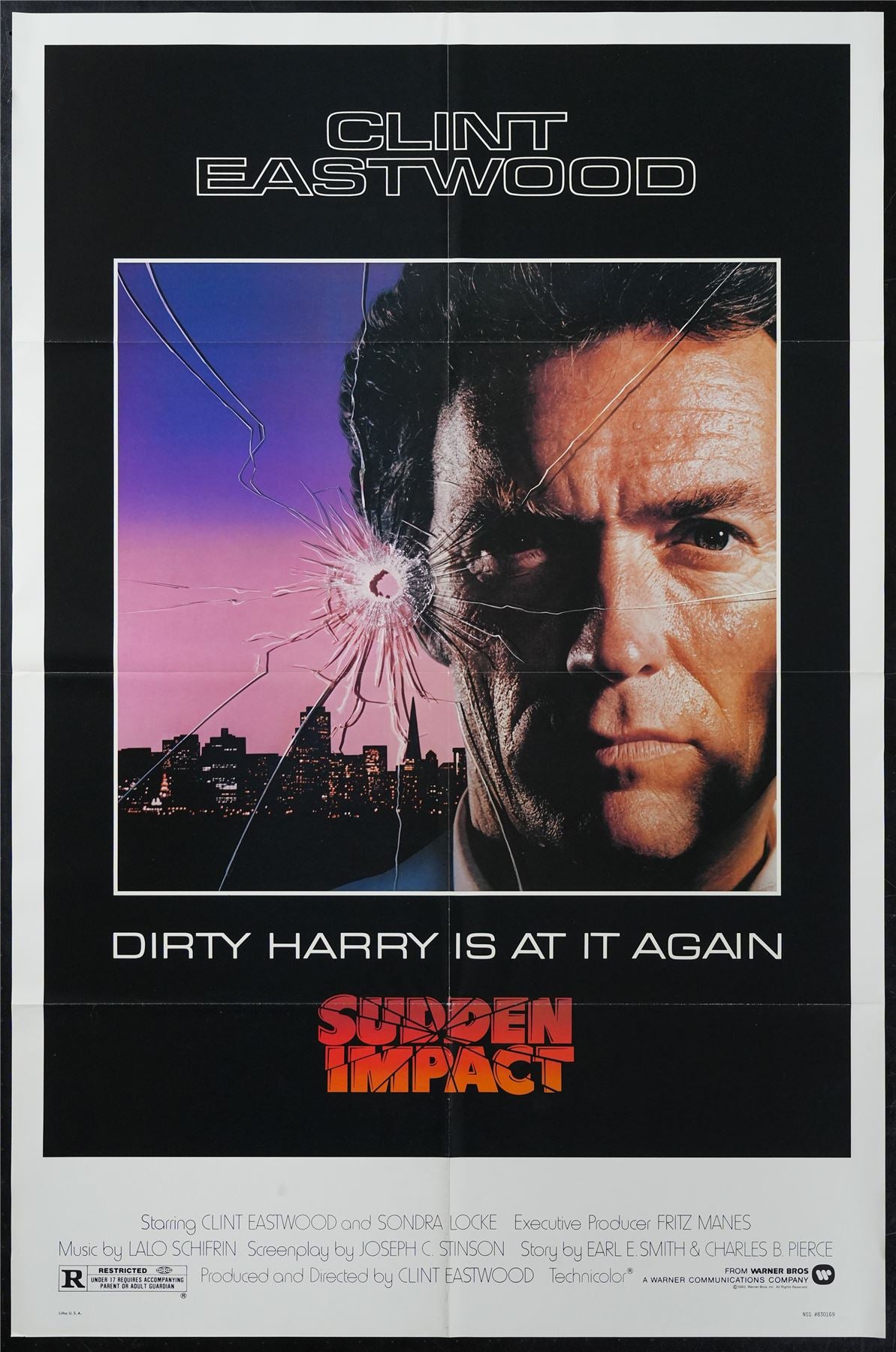 Original Sudden Impact movie poster