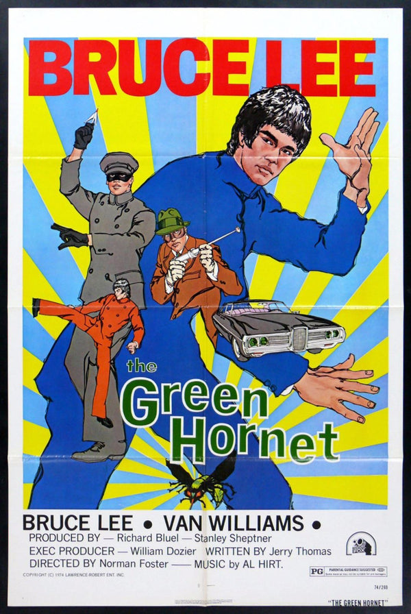 Original THE GREEN HORNET movie poster