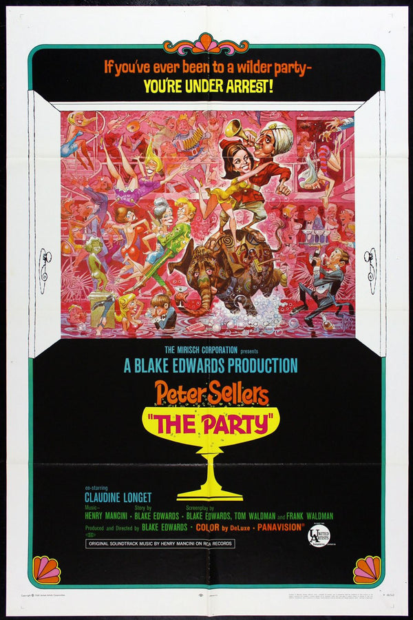 Original The Party movie poster