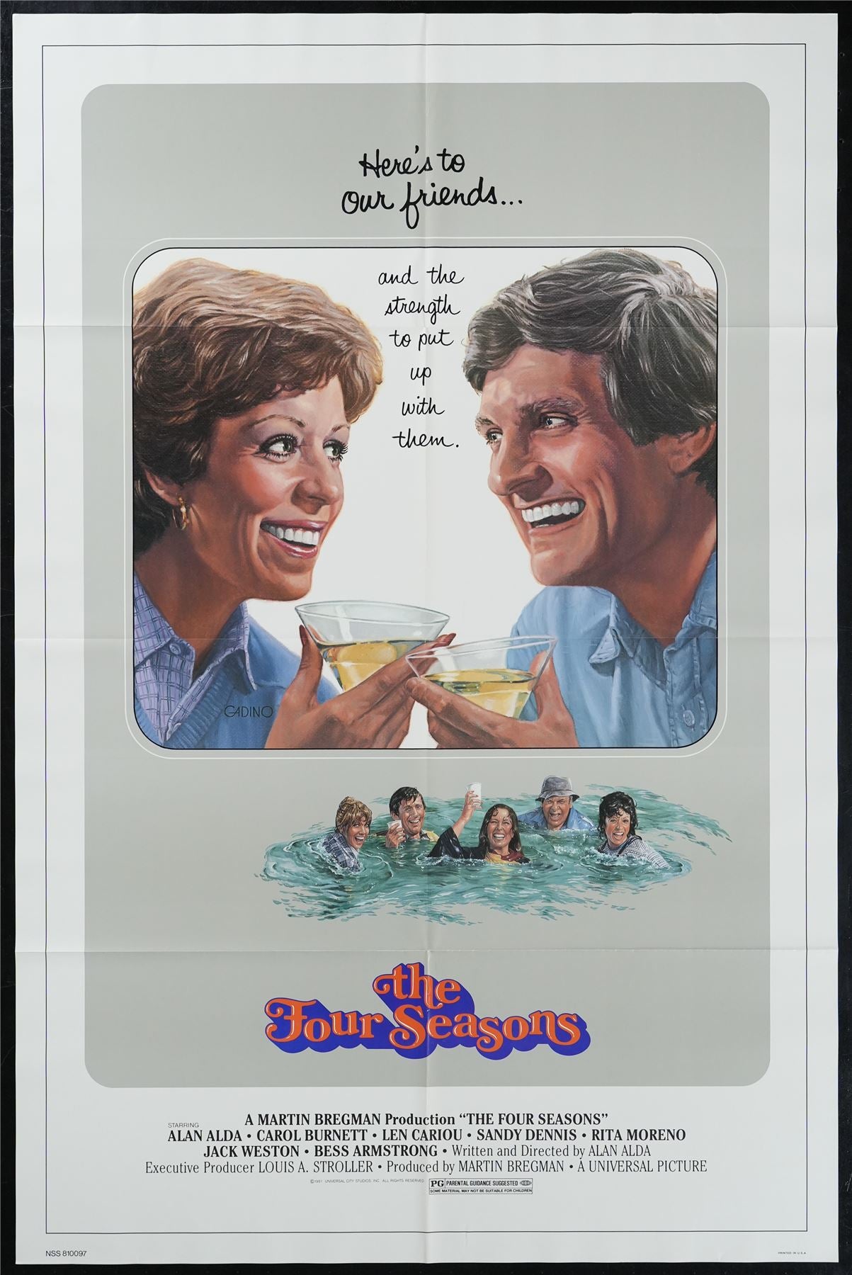 Original The Four Seasons movie poster