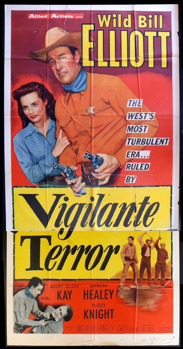 Original Vigilante Terror movie poster