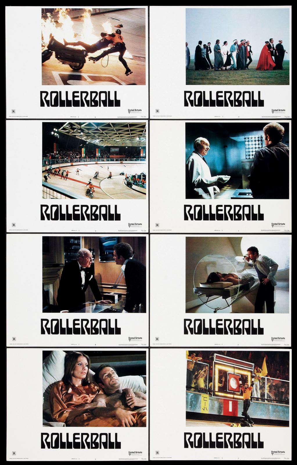 Original Rollerball movie poster