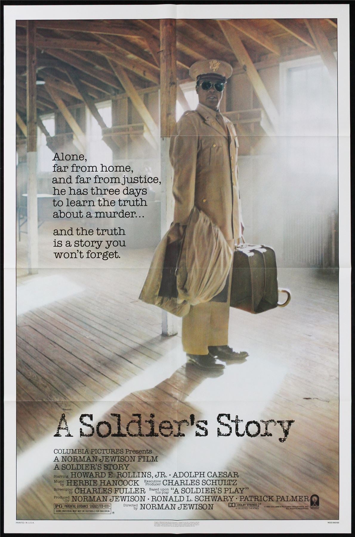 Original A Soldier's Story movie poster