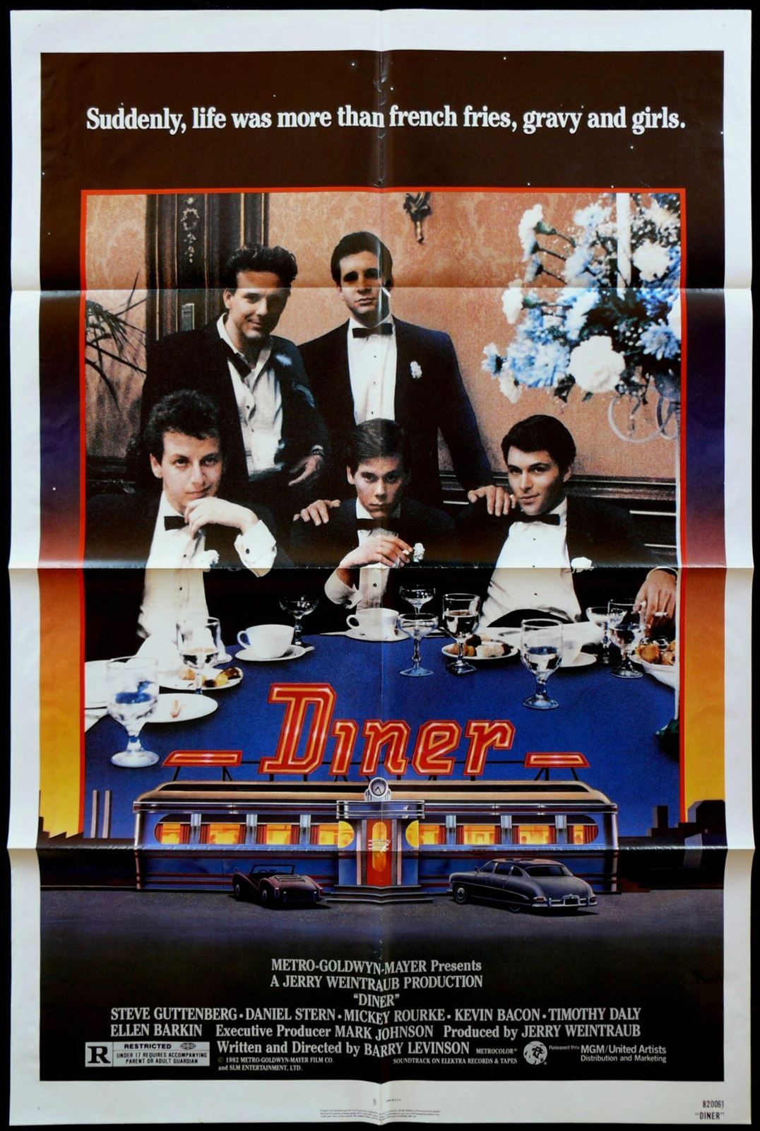 Original Diner movie poster