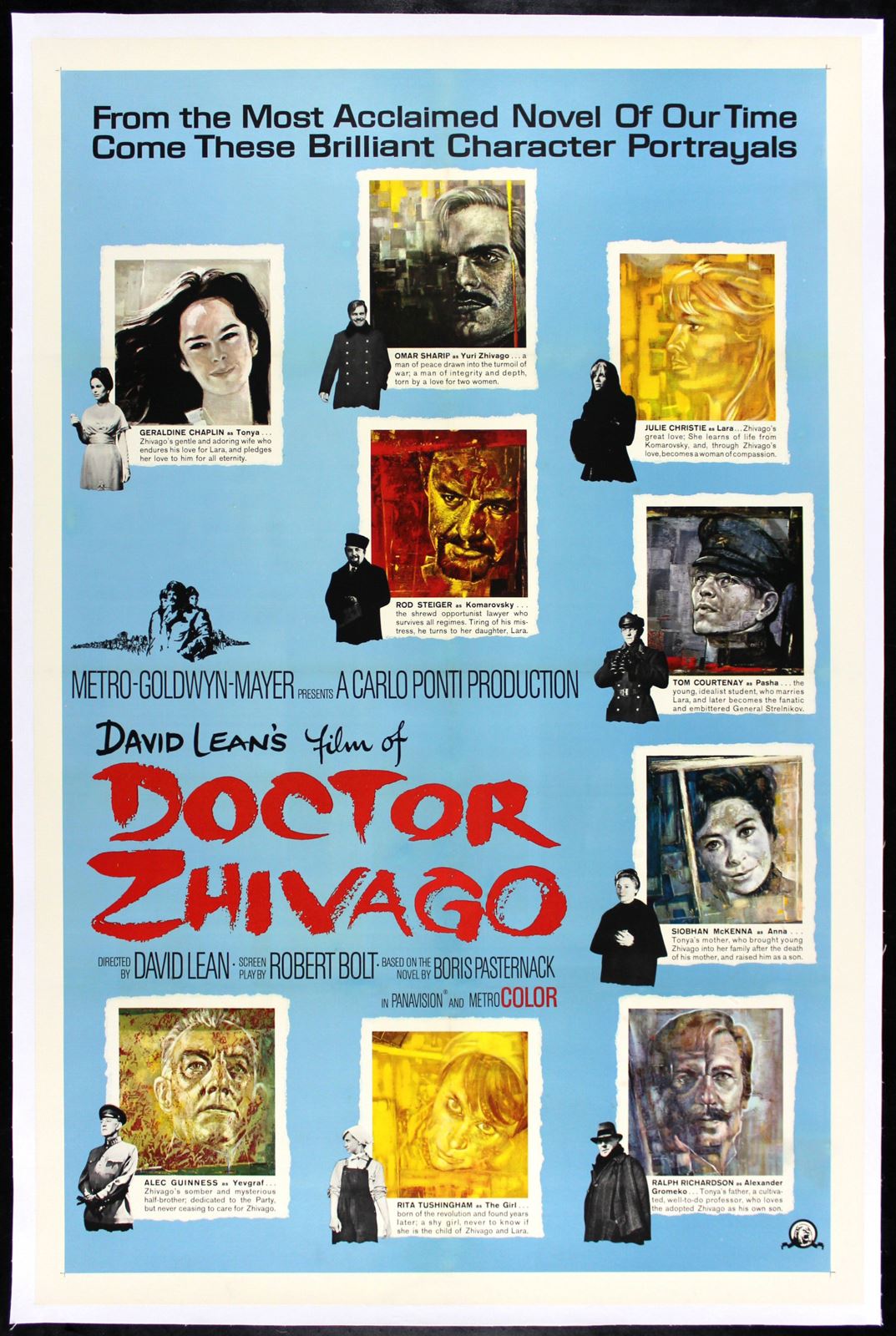 Original Doctor Zhivago movie poster