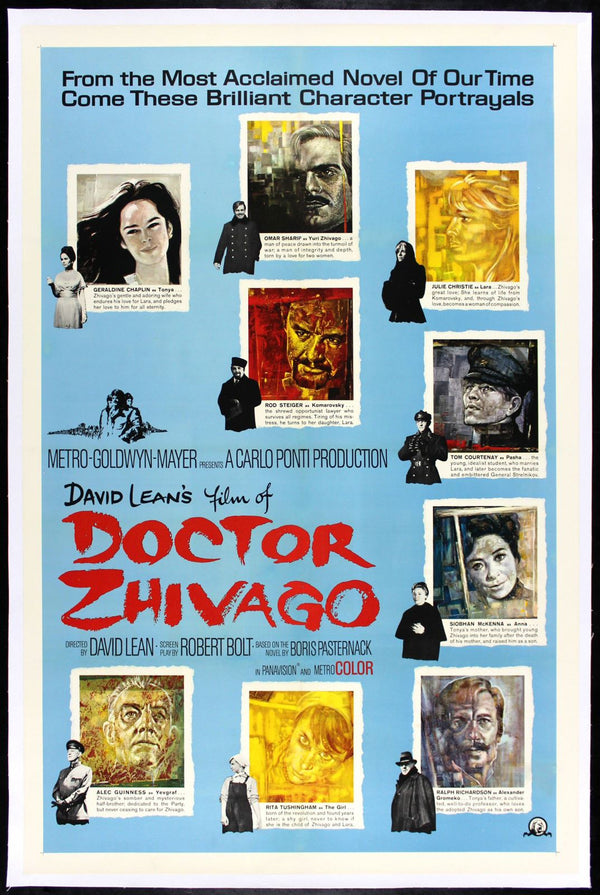Original Doctor Zhivago movie poster