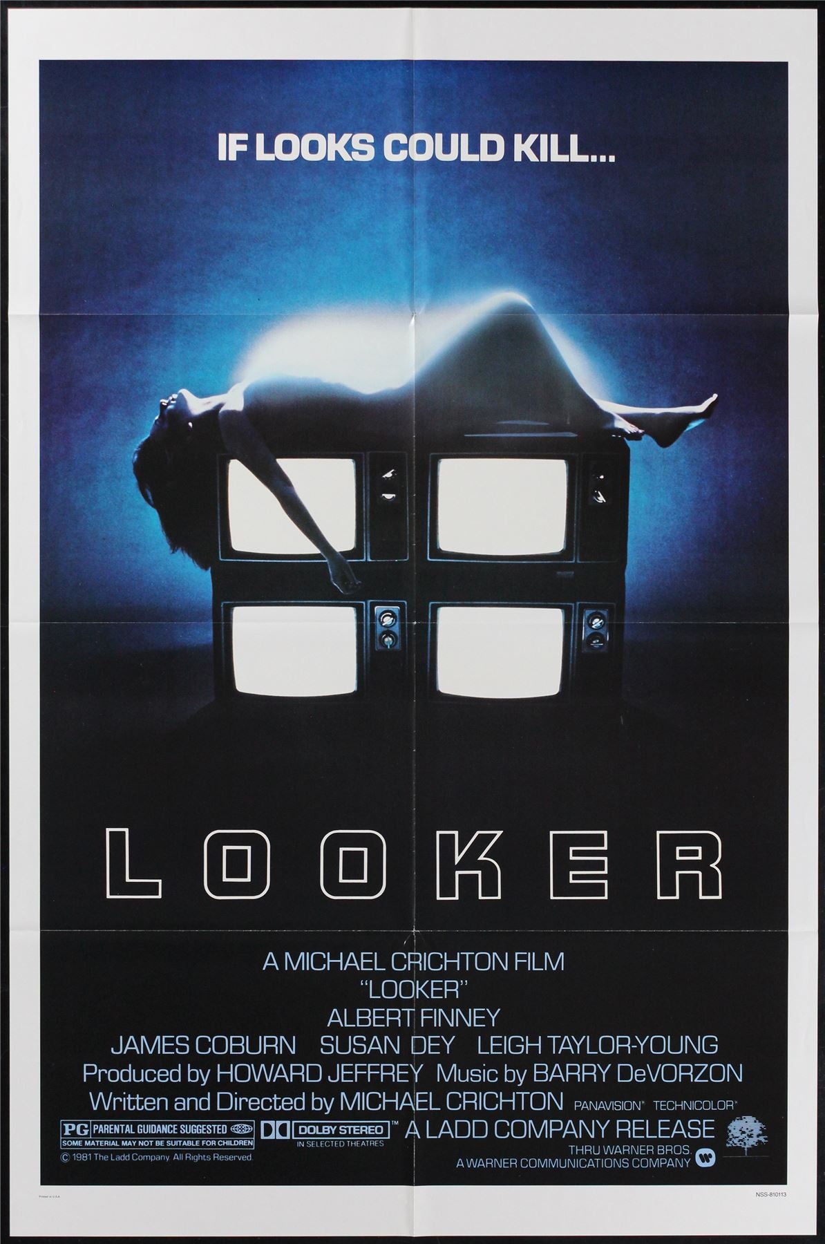 Original Looker movie poster