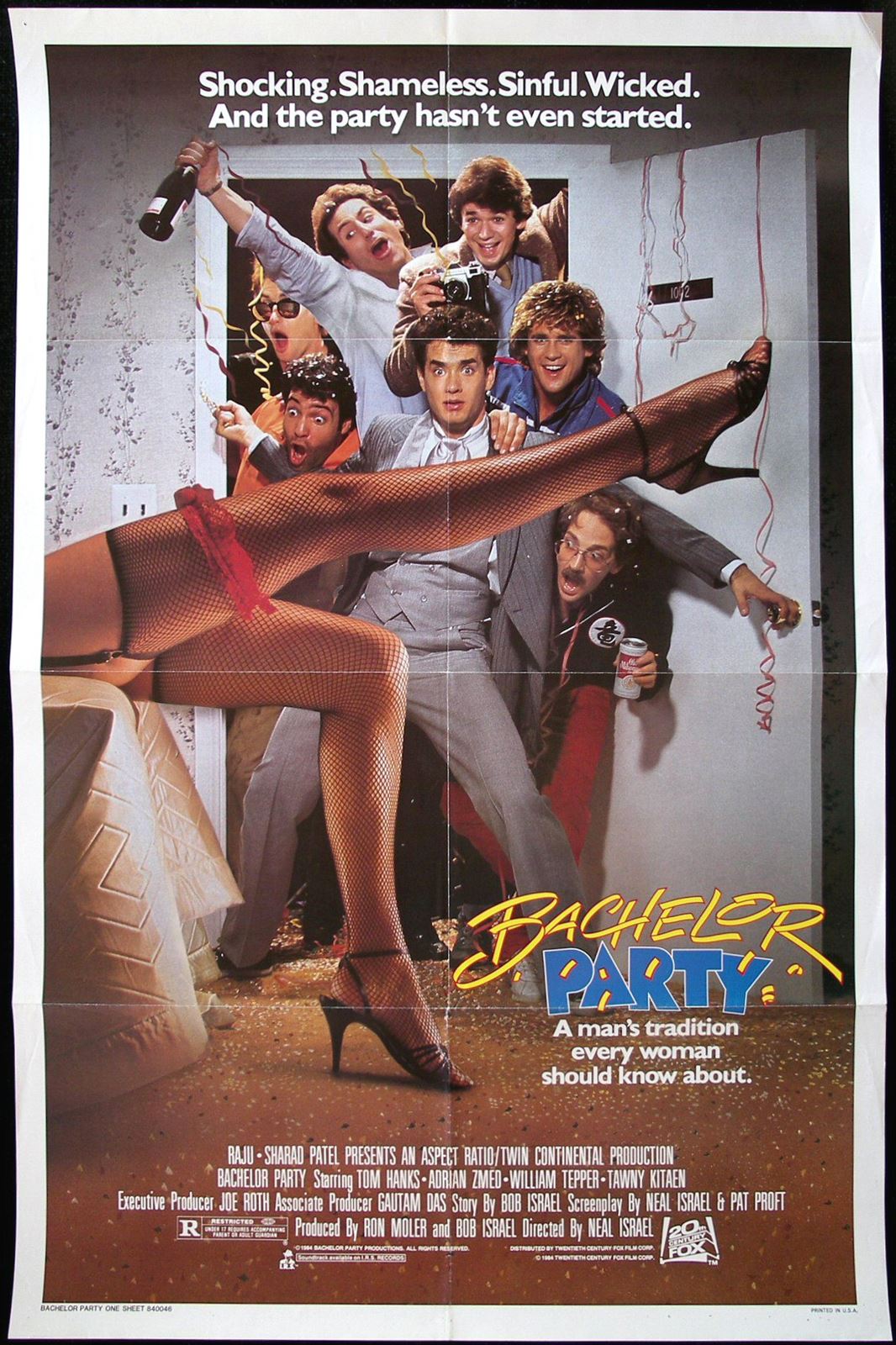 Original Bachelor Party movie poster