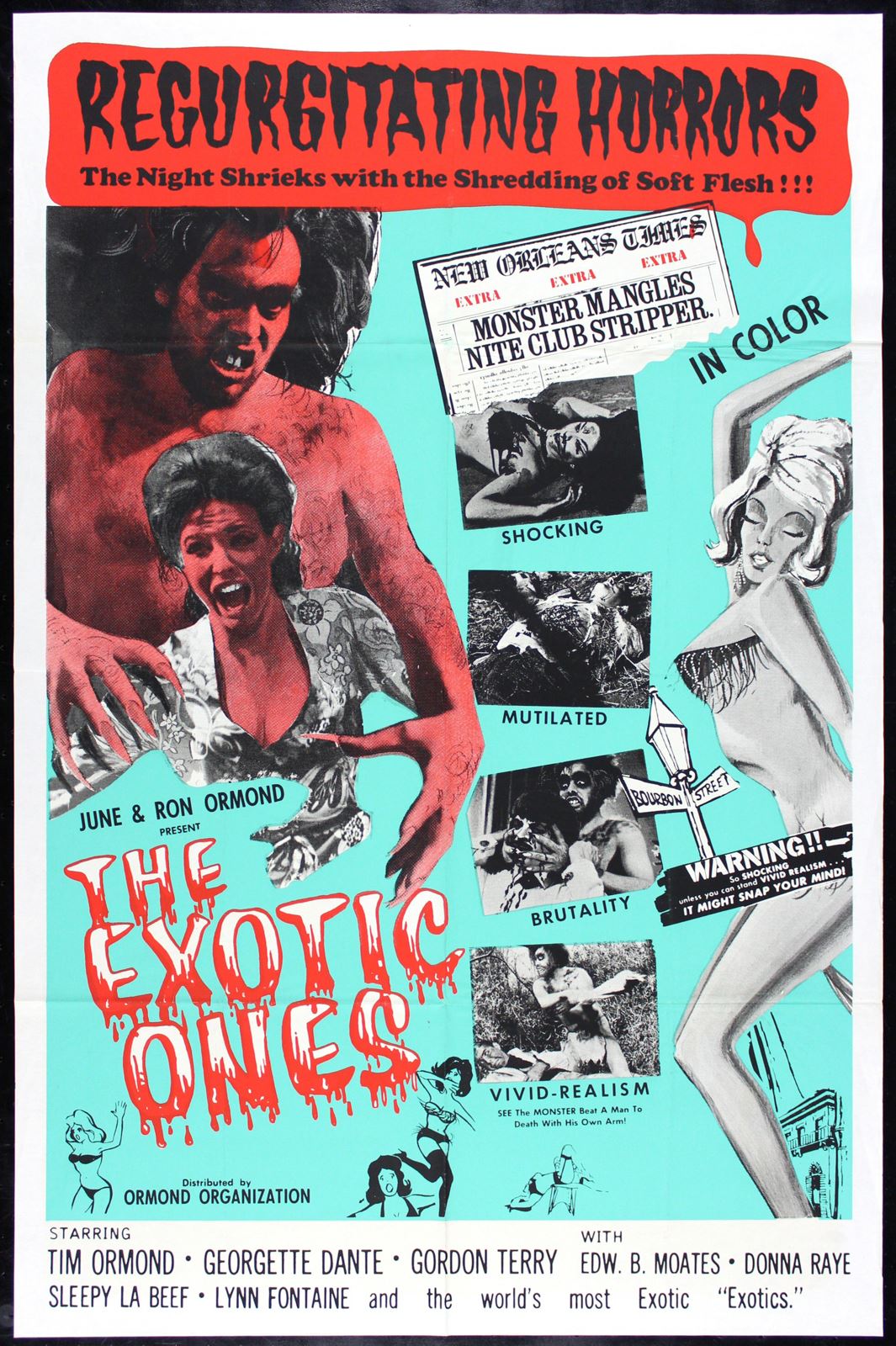 Original The Exotic Ones movie poster