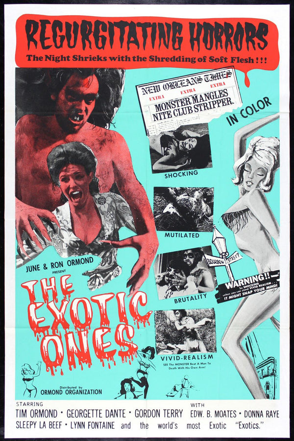 Original The Exotic Ones movie poster