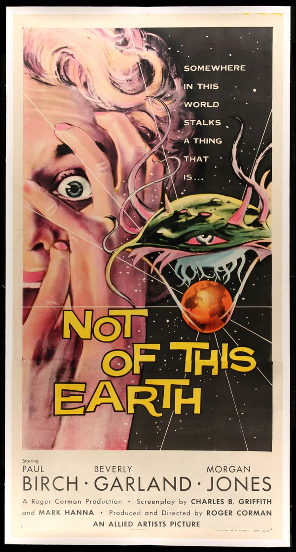 Original Not of This Earth movie poster