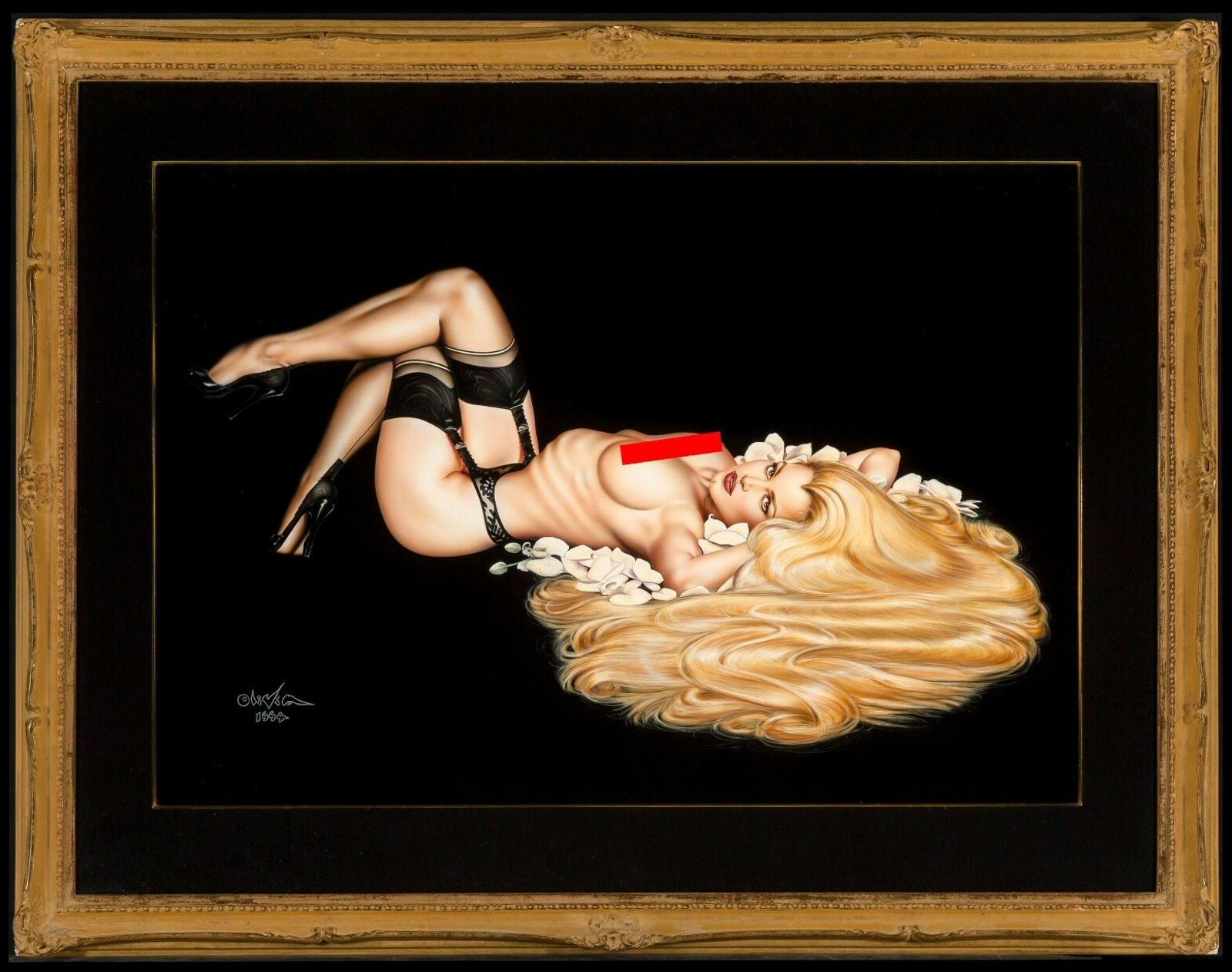 Original Olivia De Berardinis Rapunzel Original Painting movie poster
