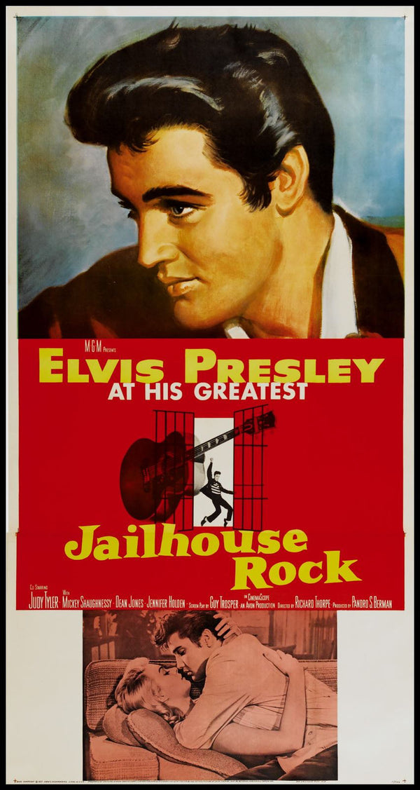 Original Jailhouse Rock movie poster