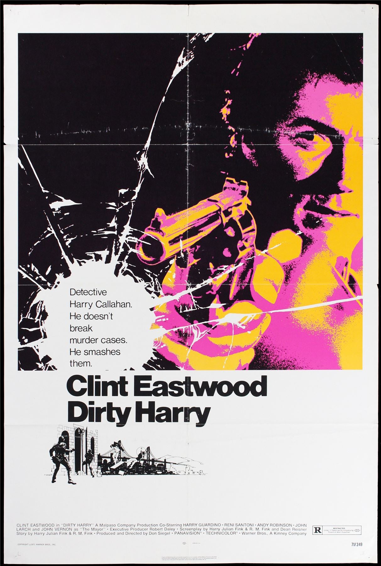 Original Dirty Harry movie poster