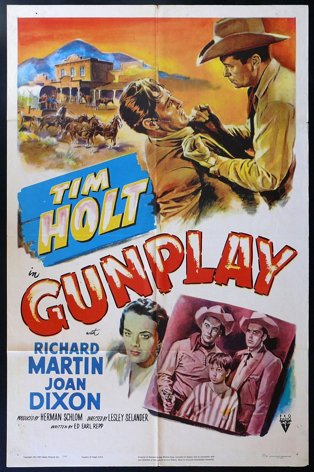 Original Gunplay movie poster