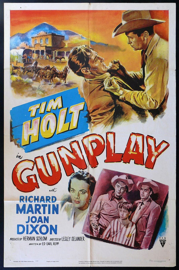 Original Gunplay movie poster