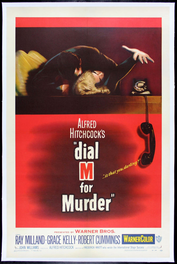 Original Dial M for Murder movie poster