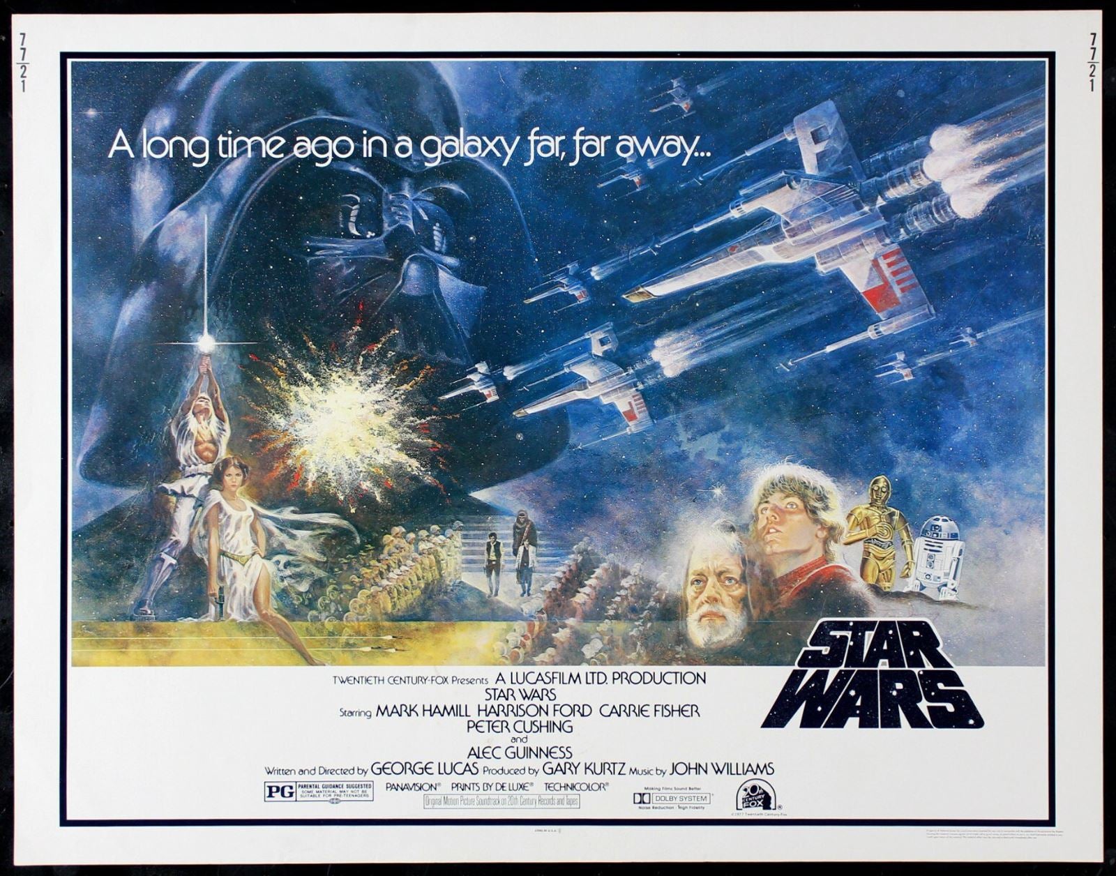 Original Star Wars movie poster