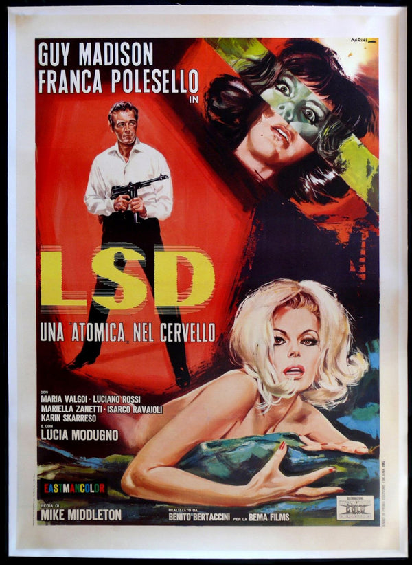 Original LSD Flesh of Devil movie poster
