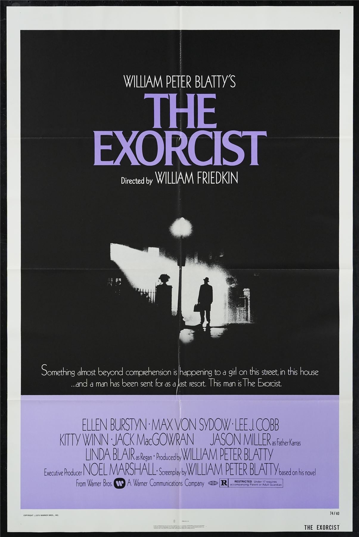 Original The Exorcist movie poster