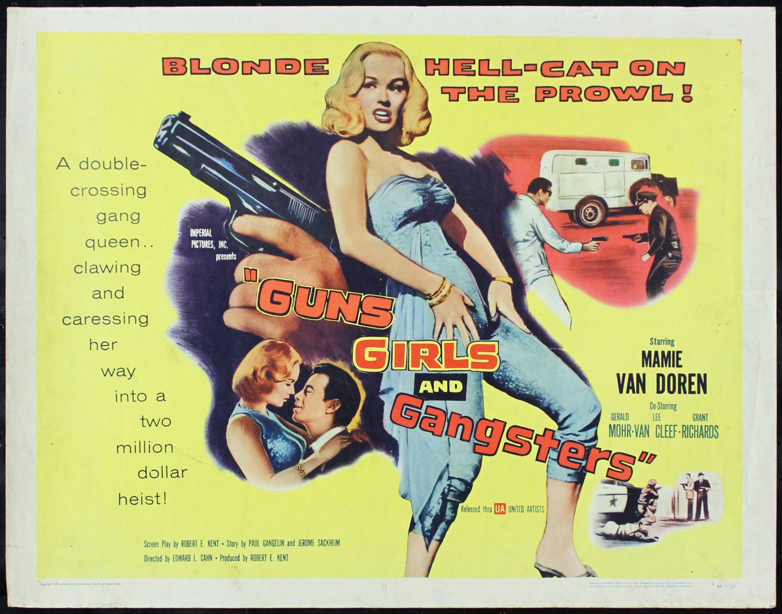 Original Guns, Girls and Gangsters movie poster