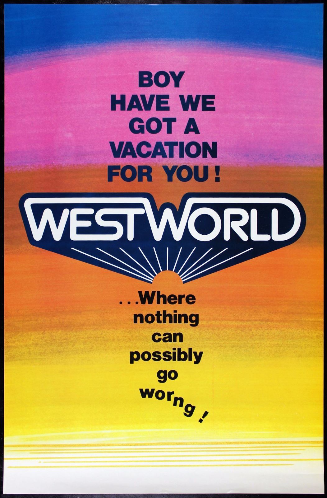 Original Westworld movie poster
