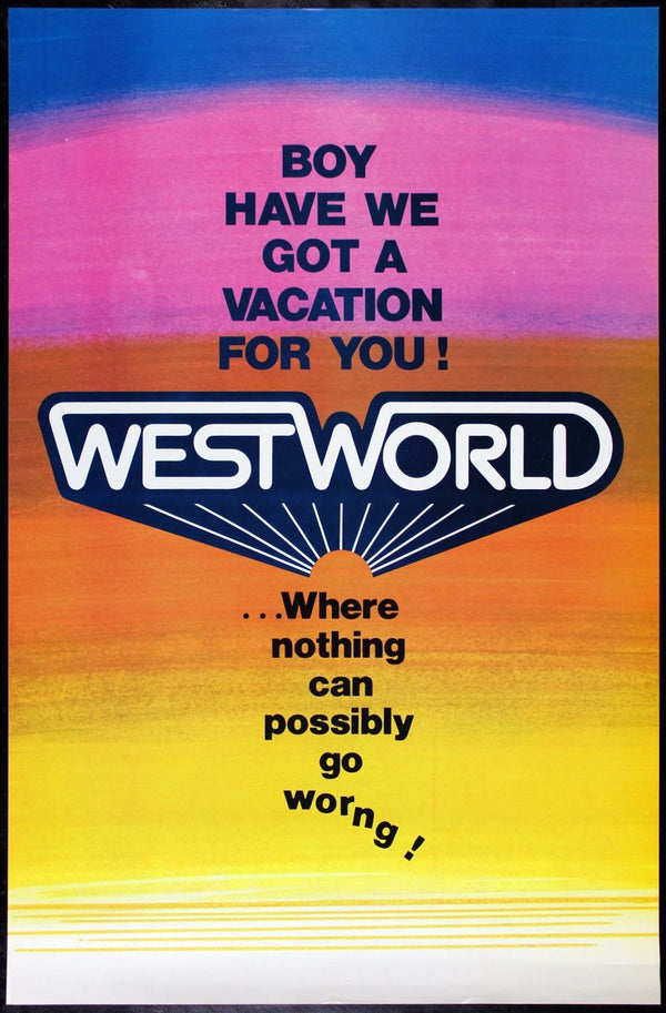 Original Westworld movie poster