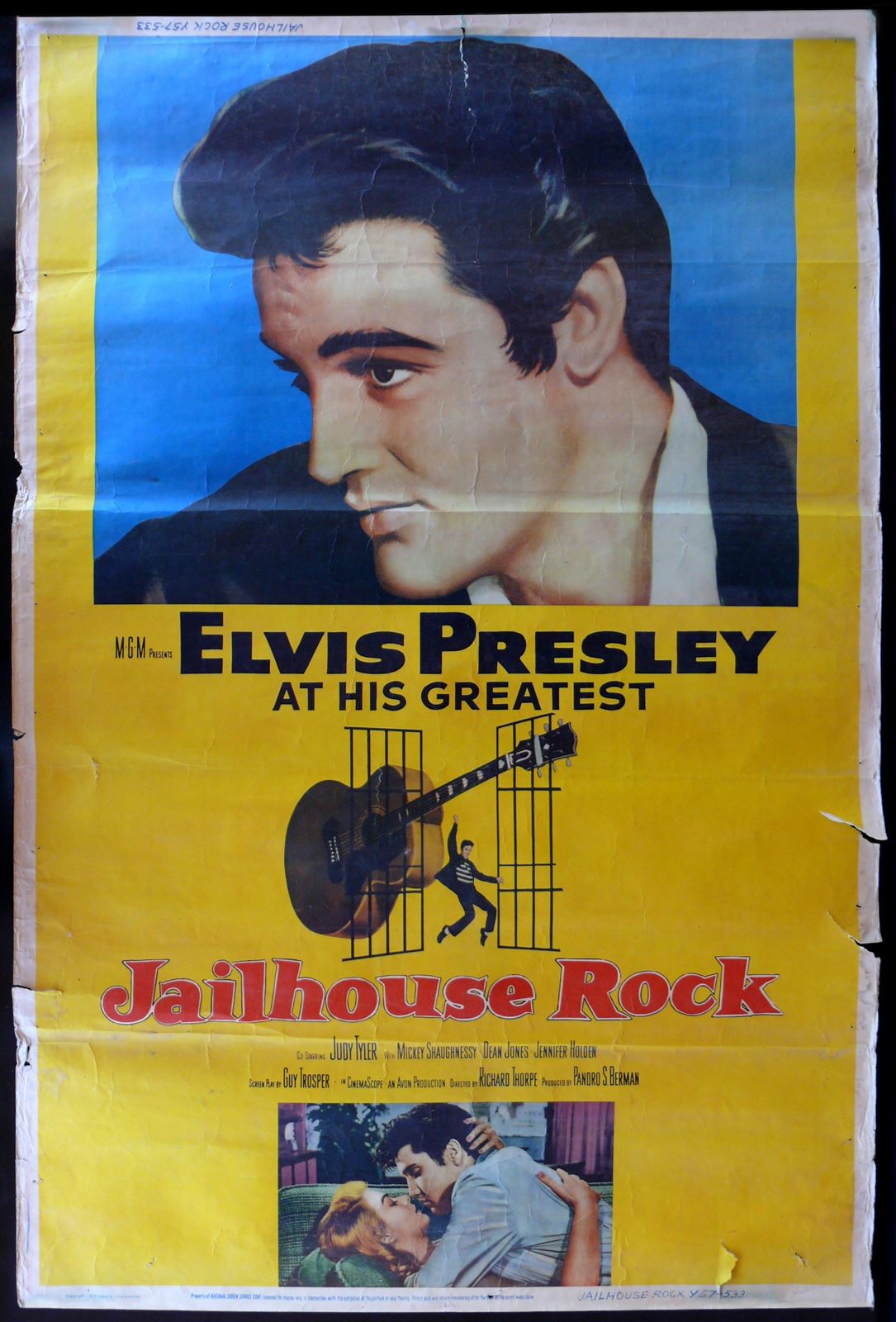 Original Jailhouse Rock movie poster
