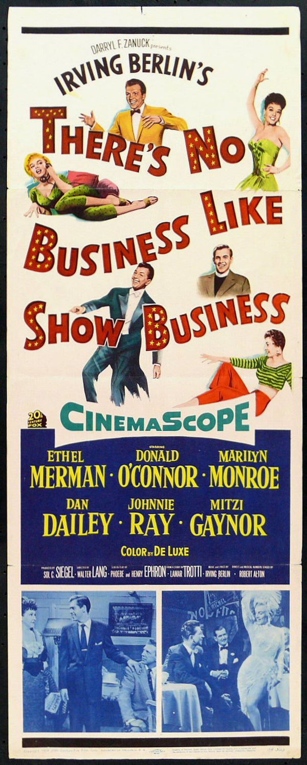 Original There's No Business Like Show Business movie poster