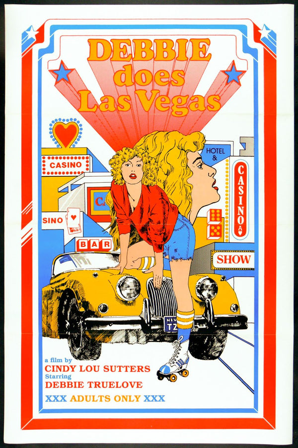 Original Debbie Does Las Vegas movie poster