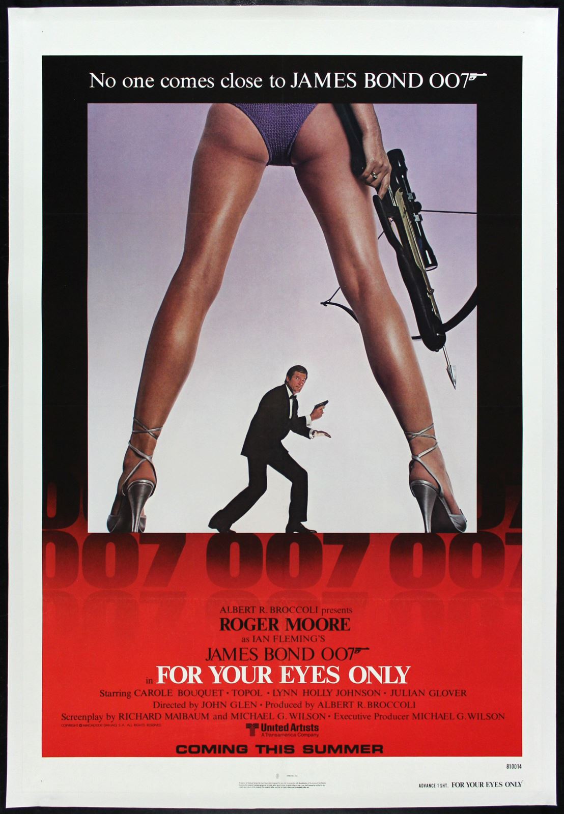 Original For Your Eyes Only movie poster