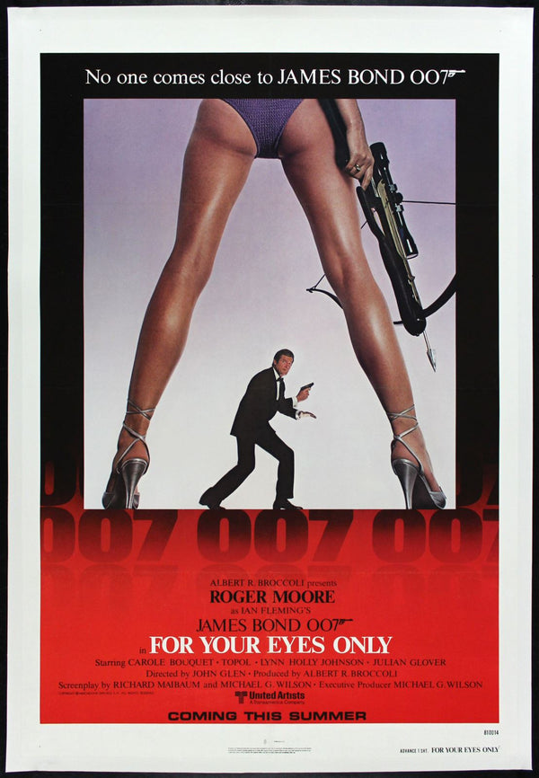 Original For Your Eyes Only movie poster